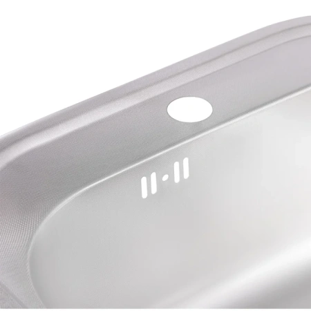 Фото Кухонна мийка Qtap 4947 Micro Decor 0,8 мм