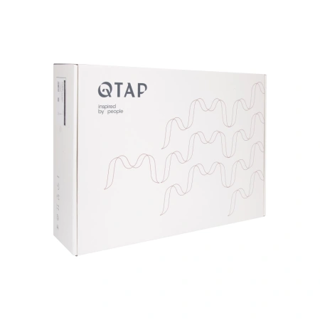 Фото Душова система на три споживача (з виливом) хром Qtap Arvin