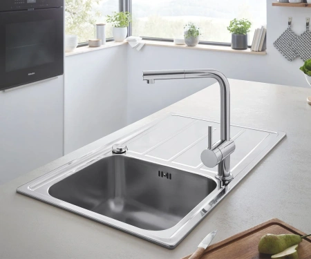 Фото Мийка для кухні з ексцентриком GROHE K-SERIES K 500