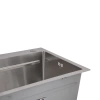 Фото Мийка для кухні інтегрована Lidz Handmade H7545 Brushed Steel 3,0/1,0 мм