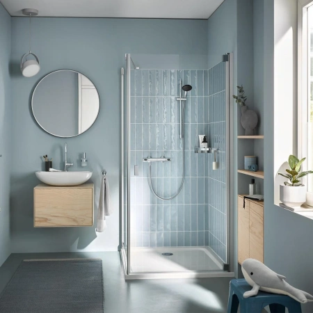 Фото Комплект змішувачів для душу з термостатом Grohe QuickFix