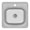 Фото Кухонна мийка Lidz 4848 Decor 0,6 мм