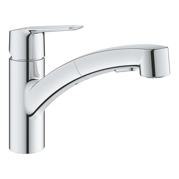 Змішувач для кухні з висувним виливом Grohe QuickFix Start