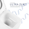 Готове рішення Qtap для ванної кімнати: підвісний унітаз Gemini Ultra Quiet 520×360×350 + комплект інсталяції Nest 4 в 1 (квадратна клавіша Satin)