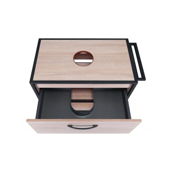 Тумба для підлоги Qtap Taurus 800х616х469 Whitish oak зі стільницею