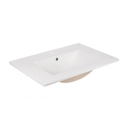 Комплект Qtap Taurus 700х580х437 White/Whitish oak підвісна тумба + раковина врізна