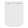 Унітаз підвісний безобідковий Kroner Eifel WHI493436 RIMLESS з сидінням Slim Duroplast / Soft-close 
