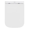 Унітаз підвісний безобідковий Kroner Eifel WHI493436 RIMLESS з сидінням Slim Duroplast / Soft-close
