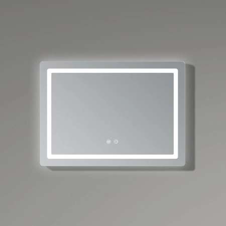 Дзеркало Qtap Mideya (DC-F614) 700х500 з LED-підсвічуванням Touch, з антизапотіванням, димером