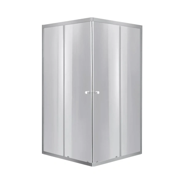 Душова кабіна Lidz Wawel SC90x90.SAT.LOW.DGR, скло темне тоноване 4 мм без піддона