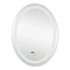 Дзеркало настінне овальне LED Qtap Mideya з антизапітнінням 600х800
