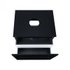 Тумба підвісна Qtap Virgo 600х476х469 Black/White зі стільницею
