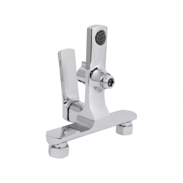 Змішувач для ванни з душовим гарнітуром у кольорі хром Qtap Slavonice
