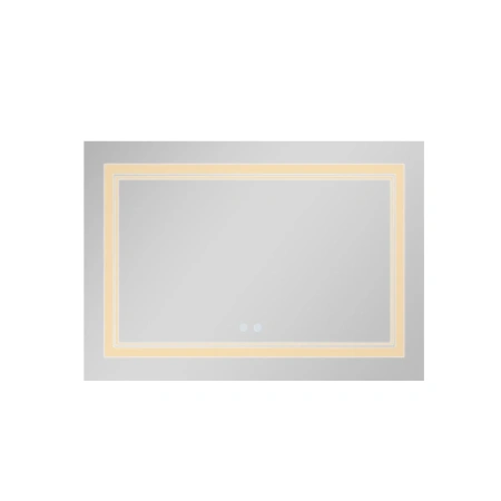 Дзеркало Qtap Cardinal 1200х800 з LED-підсвічуванням Touch, з антизапотіванням, з димером, рег. темп. кольору (3000-6500K)