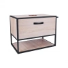 Тумба підвісна Qtap Taurus 700х476х469 Whitish oak зі стільницею