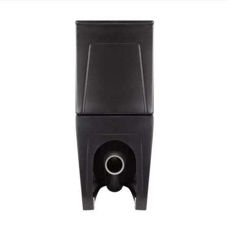 Унітаз підлоговий Qtap Robin Ultra Quiet безобідковий з сидінням Soft-close MATT BLACK