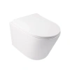 Набір Qtap інсталяція 3 в 1 Nest з панеллю змиву + унітаз із сидінням Swan