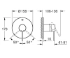 Фото Змішувач для душу GROHE ESSENCE NEW