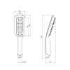 Фото Лійка для ручного душу Qtap Rucni