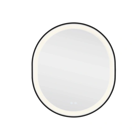 Дзеркало Qtap Gemini 800х700 з LED-підсвічуванням Touch, з антизапотіванням, з димером, рег. темп. кольору (3000-6500K)