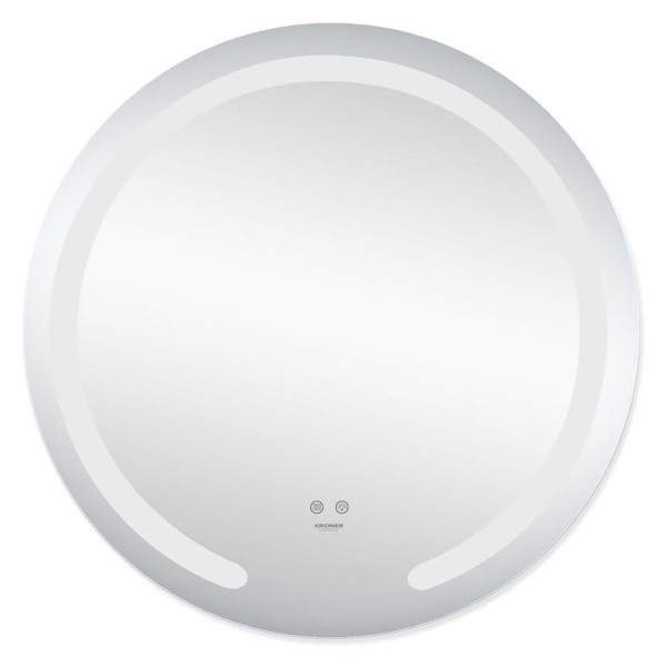 Дзеркало Kroner KRP Spiegel R1 - 6060 з LED-підсвічуванням та антизапотіванням