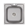 Кухонна мийка Lidz 50*50 Decor 0,6 мм