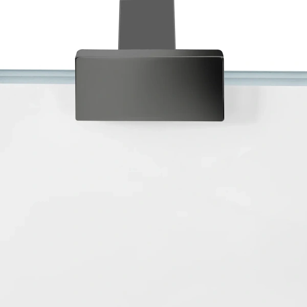 Душова перегородка Qtap Walk-In Standard.C8 100х200 см, скло Clear 8 мм, покриття CalcLess