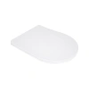 Сидіння для унітазу Qtap (Evia, Arvin, Leo 630) 410x330x22 мм, White, з мікроліфтом, Slim Duroplast, Quick Release