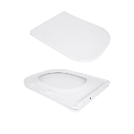 Унітаз підлоговий Qtap Stork Ultra Quiet 630×350×805 мм із сидінням Soft-close, White