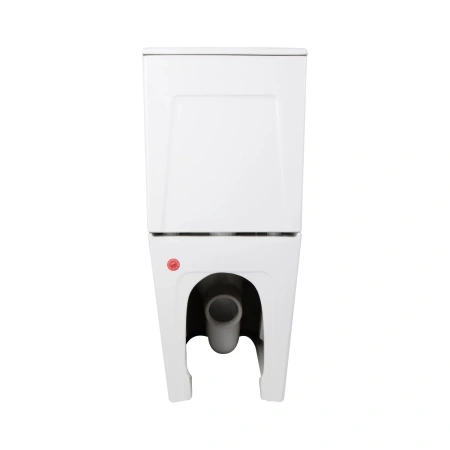 Унітаз підлоговий Qtap Tern Ultra Quiet безобідковий з сидінням Soft-Close White