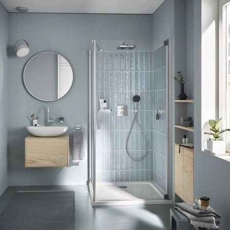 Фото Душова система прихованого монтажу термостатична Grohe QuickFix Precision Grohtherm Cube