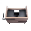 Комплект Qtap Taurus 700х800х437 Whitish oak тумба для пола + раковина врізна