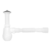 Сифон для кухонної мийки Kroner 1/2"х40/50 мм