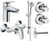 Набір змішувачів для душу HANSGROHE LOGIS 100