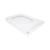 Сидіння для унітазу Qtap (Gemini 520) 448x357x38,5 мм, White, з мікроліфтом, Slim Duroplast, Quick Release