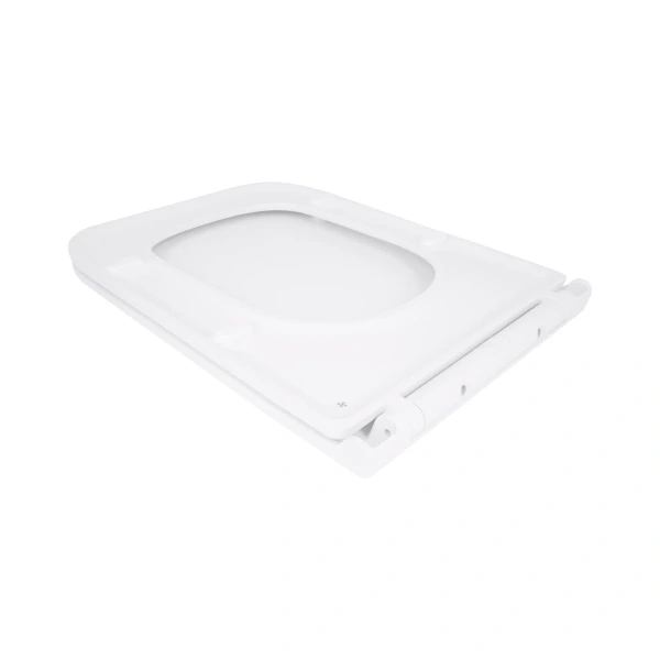 Сидіння для унітазу Qtap (Gemini 520) 448x357x38,5 мм, White, з мікроліфтом, Slim Duroplast, Quick Release