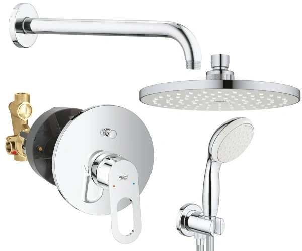 Душова система GROHE BAU LOOP