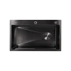 Фото Мийка для кухні інтегрована Lidz Handmade Brushed Black PVD 3,0/1,0 мм