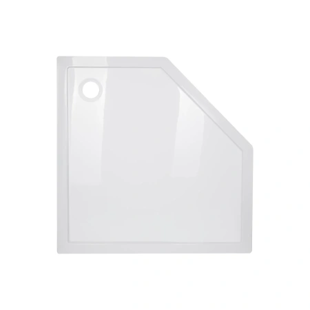 Фото Душовий піддон Qtap Diamond 90x90x12 см + сифон