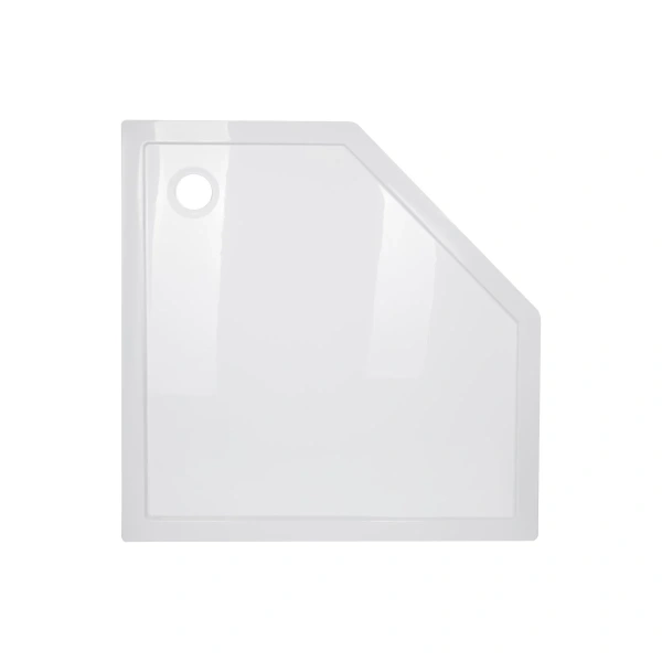 Фото Душовий піддон Qtap Diamond 90x90x12 см + сифон