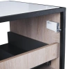 Тумба підвісна Qtap Taurus 600х476х469 White/Whitish oak зі стільницею