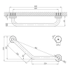 Поручень для ванни Kroner KRM Rizze - ACC3517