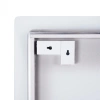 Дзеркало Qtap Aquarius 500х700 з LED-підсвічуванням, Reverse