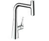 Кухонний змішувач з лійкою HANSGROHE METRIS SELECT