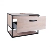 Тумба підвісна Qtap Taurus 800х476х469 Whitish oak зі стільницею