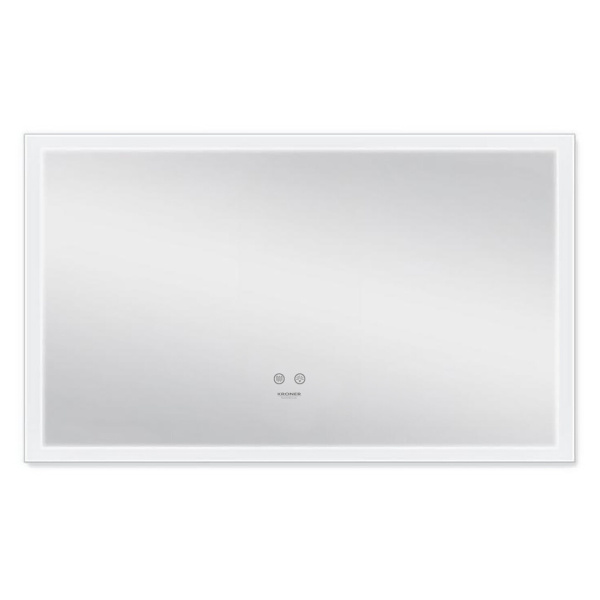 Дзеркало Kroner KRP Spiegel HR3 - 10060 з LED-підсвічуванням та антизапотіванням
