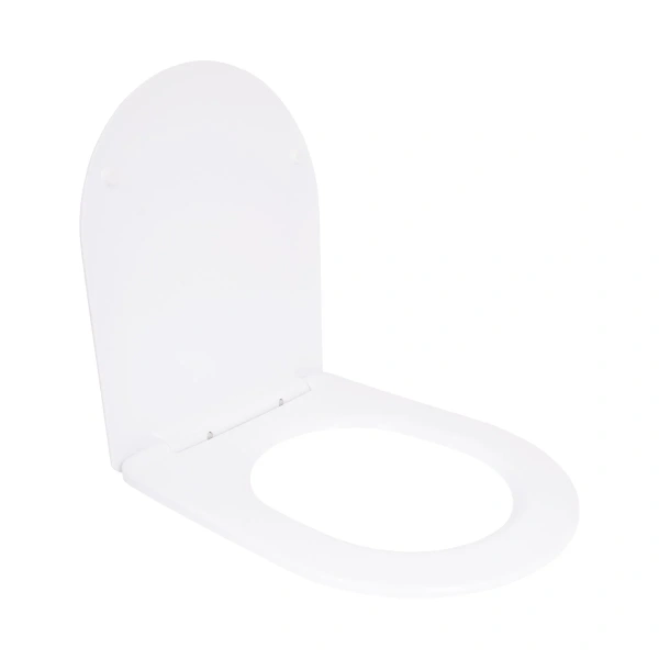 Qtap Сидіння для унітаза (Jay 640, Swan 640) 422x360x30 мм, White, з мікроліфтом, Slim Duroplast, Quick Release