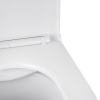 Унітаз підвісний безобідковий Kroner Armada WHI513636 RIMLESS з сидінням Slim Duroplast / Soft-close