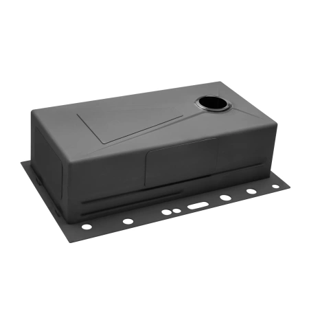 Фото Кухонна мийка Kroner KRP Schwarze - PVD (3.0/0.8 мм)
