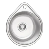 Кухонна мийка Lidz 4539 Micro Decor 0,8 мм